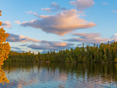Caribou Lake in the Boundary Waters is one of the clearest lakes in Minnesota
